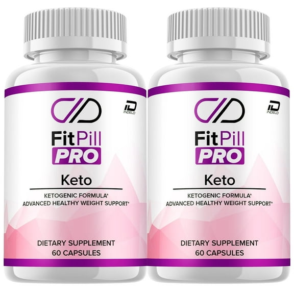 FitPill Pro Keto Capsules – FitPills Pro Pills Advanced Formula, Maximum Strength, 2 Pack, 120 Capsules