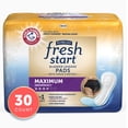 thumbnail image 1 of FitRight Fresh Start Incontinence Pads for Women, Maximum Absorbency, 30 ct, 1 of 6