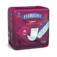 thumbnail image 1 of FitRight Incontinence Liners for Men and Women, Ultra Absorbency, 13 x 34in, 20 Count, 1 of 3