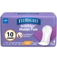 thumbnail image 1 of FitRight Incontinence Bladder Control Pads, Ultimate Absorbency, 10 Count, 1 of 6