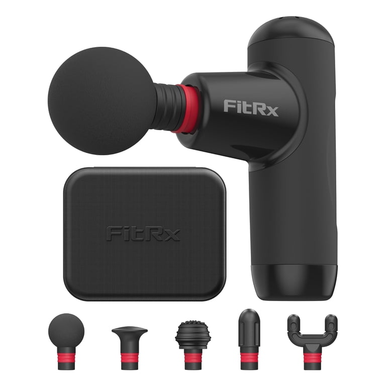 FitRx Mini Pro Neck and Back Massager, Handheld Deep Tissue