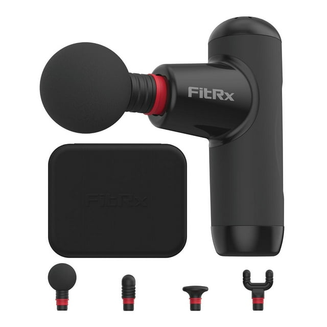 FitRx Mini Pro Neck and Back Massager, Handheld Deep Tissue Muscle