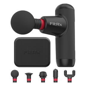 FitRx Mini Pro Neck and Back Massager, Handheld Deep Tissue Muscle Massage Gun