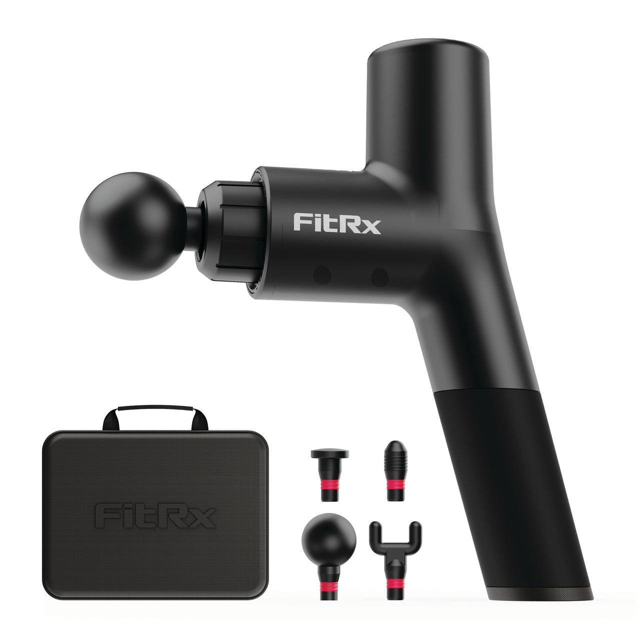 FitRx Pro Neck and Back Massager, Handheld Percussion Massage Gun with