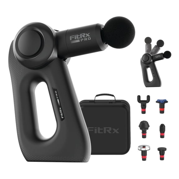 FitRx Pro Handheld Percussion Vibration Massage Gun