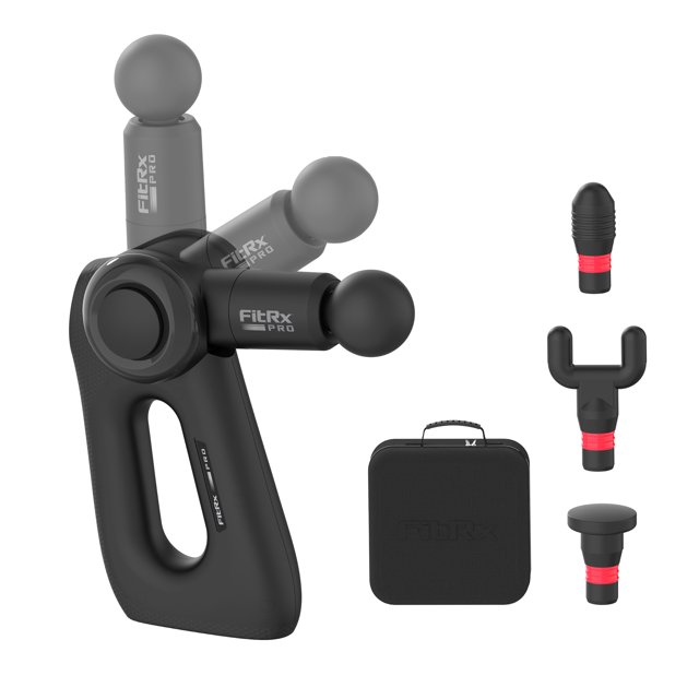FitRx Pro Muscle Massage Gun, Handheld Percussion Massager with