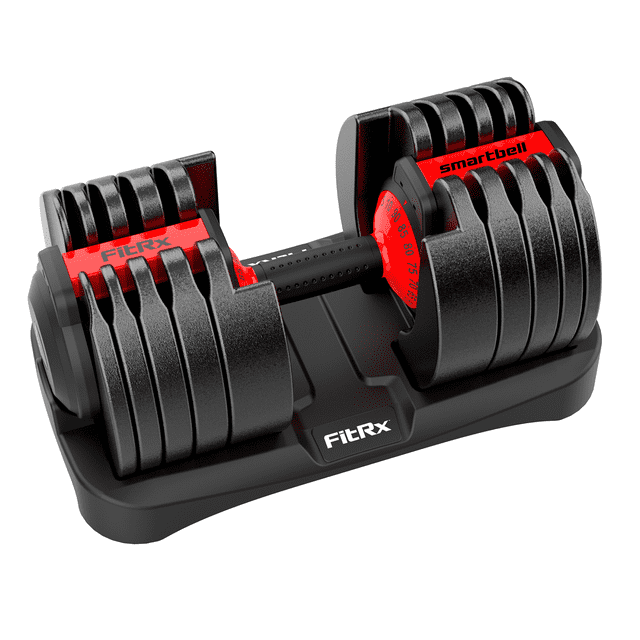 FitRx SmartBell XL, 10-90 lbs. Quick-Select Adjustable Dumbbell, Single