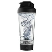 FitRx Sport Mixer Electric Shaker Bottle, Rechargeable Portable Personal Shaker Bottle, 24oz., Black