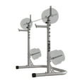 thumbnail image 1 of FitRx Squat Rack, Adjustable Universal Squat Rack for Home Gym, Bench Press Weight Rack, 390lbs. Weight Limit, 1 of 8