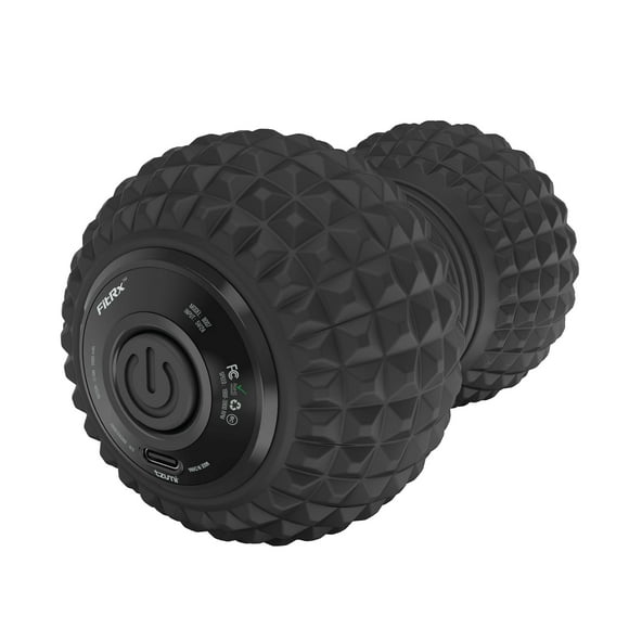 FitRx Vibrating Roller, Rechargeable Lightweight Massage Roller with Multiple Vibrating Speeds