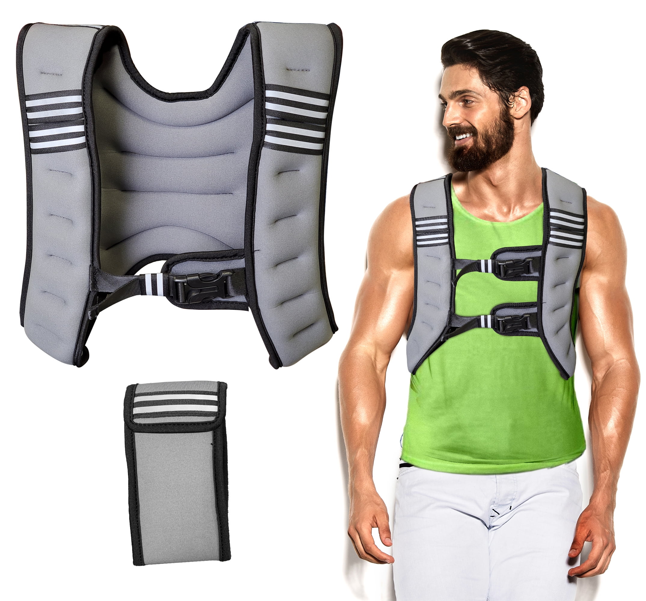 Weighted Vest Workout Equipment Body Weight Vest for Men and Women –  fitstarstore