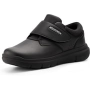 Diabetic Shoes for Men Extra Wide Leather Oxford Shoes, Black, 11 x-Wide