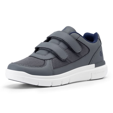 FitVille Diabetic Shoes for Men Extra Wide Mens Walking Shoes for Swollen Foot, Gray, Size 9 x-Wide