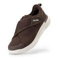 FitVille Diabetic Shoes for Men Wide Width Walking Shoes with Arch