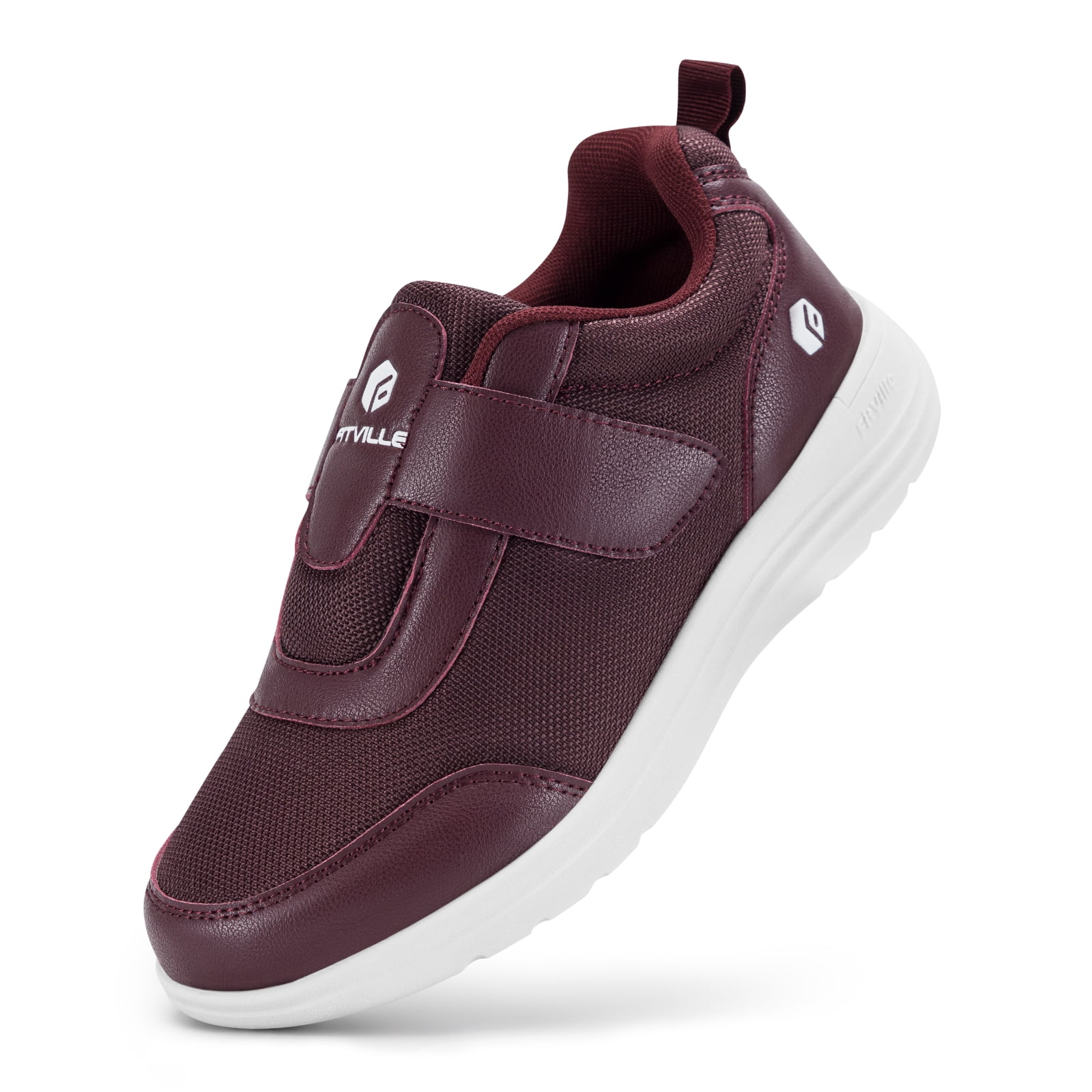 FitVille Diabetic Shoes for Womens Wide Orthopedic Shoes for Swollen