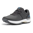 thumbnail image 1 of FitVille Extra Wide Golf Shoes for Men Waterproof Professional Spiked Golfers Training Sneakers with Arch Support, 1 of 7
