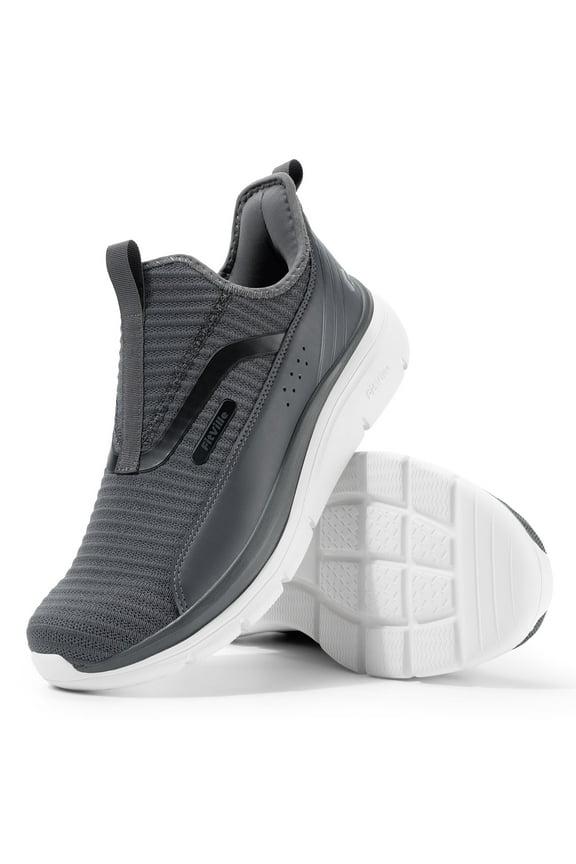 Extra Wide Mens Slip on Walking Shoes with Arch Support Sneakers for Men