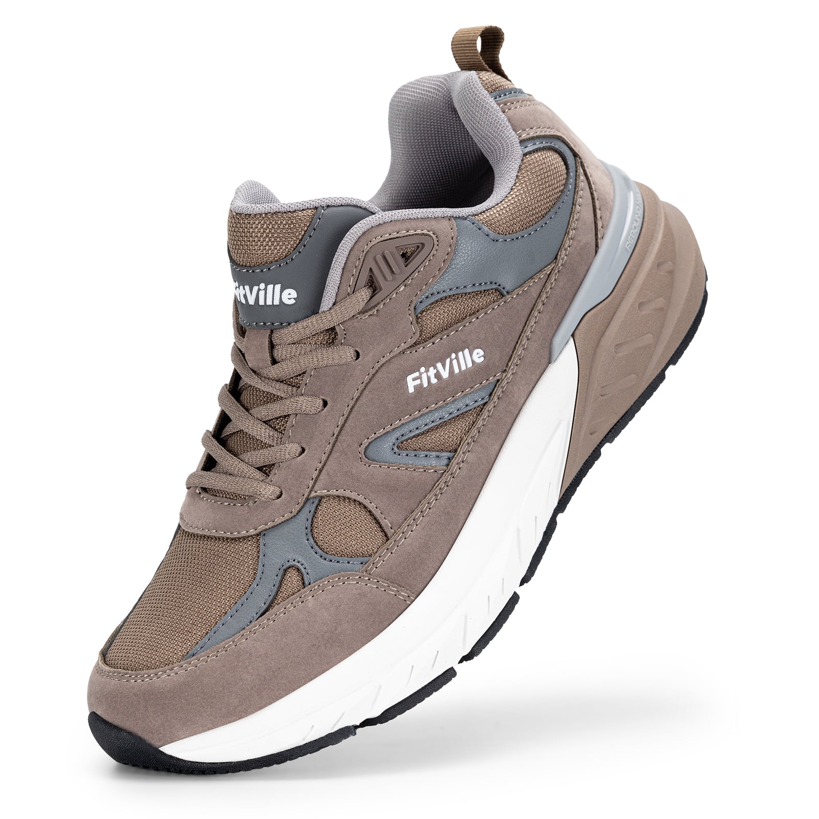 FitVille Women's Trainers Arch Support Road Running Shoes Breathable Sneaker Gym | UK
