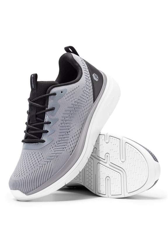 Extra Wide Mens Walking Shoes with Arch Support Comfort Sneakers for Men