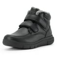 thumbnail image 1 of FitVille Extra Wide Mens Winter Snow Boots Waterproof Faux Fur Lined Snow Boots for Men with Hook and Loop, 1 of 7