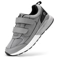thumbnail image 1 of FitVille Extra Wide Walking Shoes for Men Hook and Loop Orthopedic Sneakers for Swollen Foot, 1 of 7