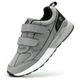 thumbnail image 1 of FitVille Extra Wide Walking Shoes for Men Hook and Loop Orthopedic Sneakers for Swollen Foot, 1 of 6