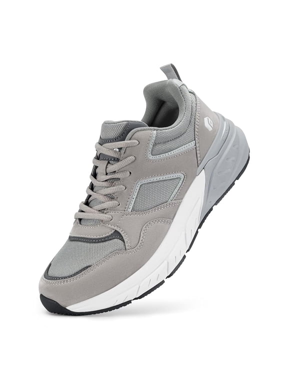 Extra Wide Walking Shoes for Men Sneakers with Arch Support for Flat Foot, 10 x-Wide