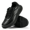 thumbnail image 1 of FitVille Men Extra Wide Oxford Shoes Casual Dress Shoes with Arch Support, Black, 10 x-Wide, 1 of 9