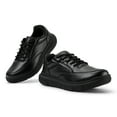 thumbnail image 1 of FitVille Men Extra Wide Oxford Shoes Casual Dress Shoes with Arch Support, Black, 12 x-Wide, 1 of 8