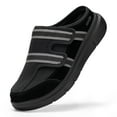 thumbnail image 1 of FitVille Men's Wide Toe Box Diabetic Slipper with Arch Support Comfortable Slipper for Men, 1 of 6