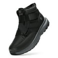 thumbnail image 1 of FitVille Men's Extra Wide Width Slip On Winter Snow Boots Warm Lined Waterproof Winter Boots For Men, 1 of 7