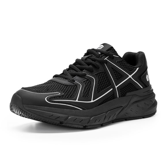 FitVille Men's Wide Walking Shoes with Arch Support Comfot Sneakers for Men