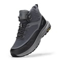 thumbnail image 1 of FitVille Men's Wide Boots Water-Resistant Outdoor Hiking Boots Slip-Resistant Breathable Shoes for Men with Arch Support, 1 of 5