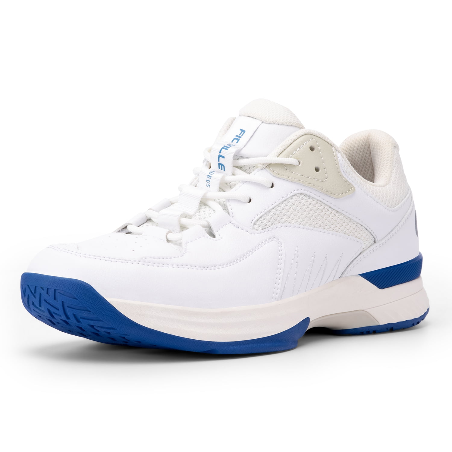 FitVille Mens Extra Wide Tennis Shoes Pickleball Shoes for Men with Arch Support, Size 10.5 x