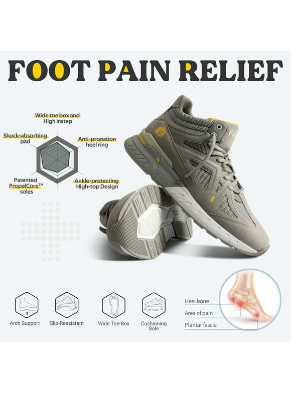 wide toe box walking shoes