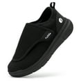thumbnail image 1 of FitVille Diabetic Shoes for Men Wide Walking Shoes for Swollen Foot, Black, 11.5 Wide, 1 of 5