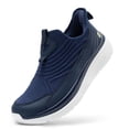 thumbnail image 1 of FitVille Mens Extra Wide Slip on Walking Sneakers with Arch Support Breathable Hands Free Slip on Shoes for Men, 1 of 7
