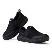 FitVille Mens Slip on Casual Shoes Loafers, Extra Wide Width Available