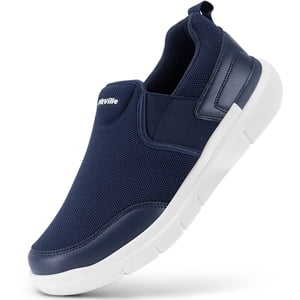 Zapatos casuales tipo mocasín slip-on para hombre, ancho disponible