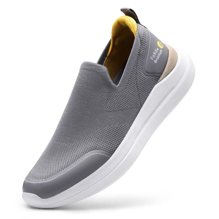 FitVille Mens Slip on Shoes Plantar Fasciitis Shoes for Men  display picture 2