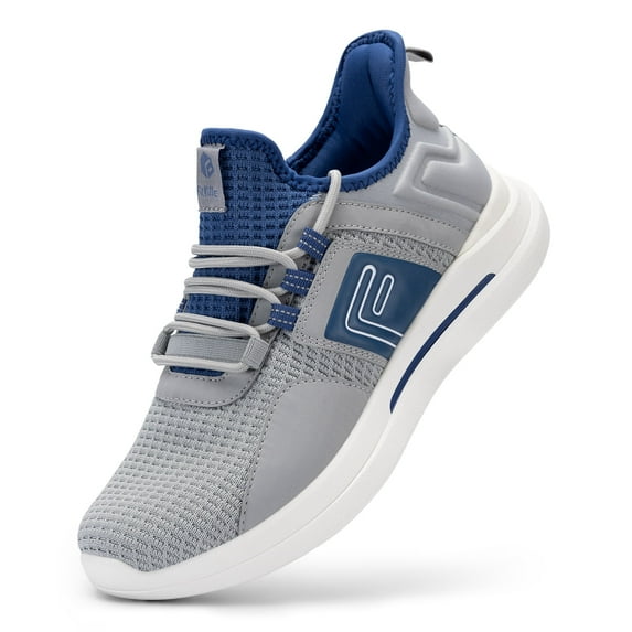 FitVille Mens Sneakers Running Shoes Knit Breathable Walking Shoes, Wide Width, Size 12 Wide