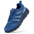 thumbnail image 1 of FitVille Mens Trail Running Shoe Wide Sneakers with Arch Support, Blue, Size 11.5 Wide, 1 of 7