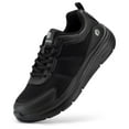 thumbnail image 1 of FitVille Mens Walking Shoes Extra Wide Lightweight Sneakers Casual Shoes, All Black, 13 x-Wide, 1 of 8