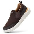 thumbnail image 1 of FitVille Mens Extra Wide Slip on Walking Shoes Lightweight Breathable Casual Loafers for Men, Coffee, 12 x-Wide, 1 of 6