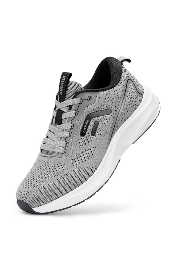 Wide Sneakers for Men Walking Shoes Wide Width Cushion Road Running Shoe Orthopedic Tennis Shoes Arch Support for Plantar Fasciitis Relief