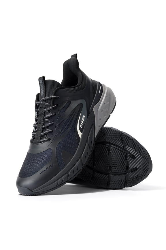 Comfortable Wide Walking Shoes for Men, Lightweight Mens Sneakers Wide Width Non Slip Cushioned