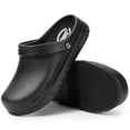 thumbnail image 1 of FitVille Wide Mens Clogs Slip Resistant Kitchen Work Shoes for Chef Non-Slip for Food Service with Arch Support, 7 Wide, 1 of 6