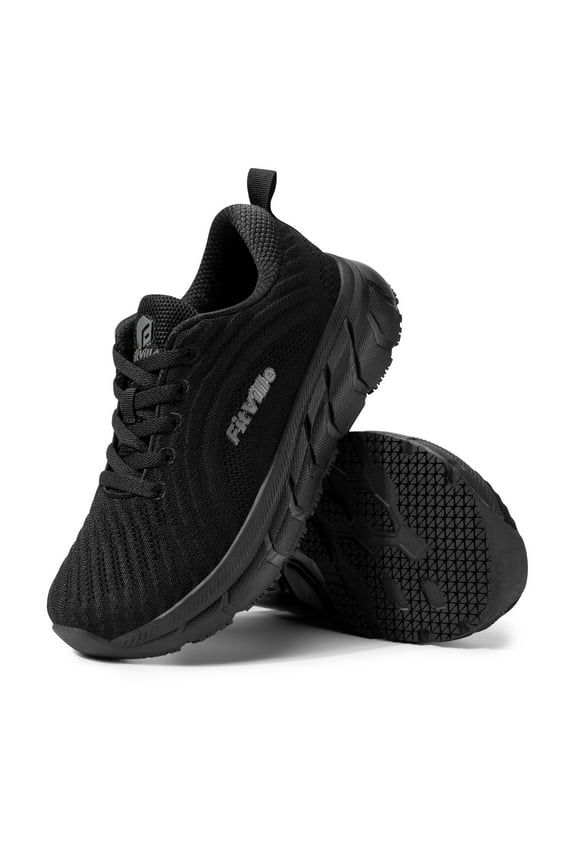 Wide Mens Running Shoes Cushioned Breathable Sneakers for Men with Arch Support