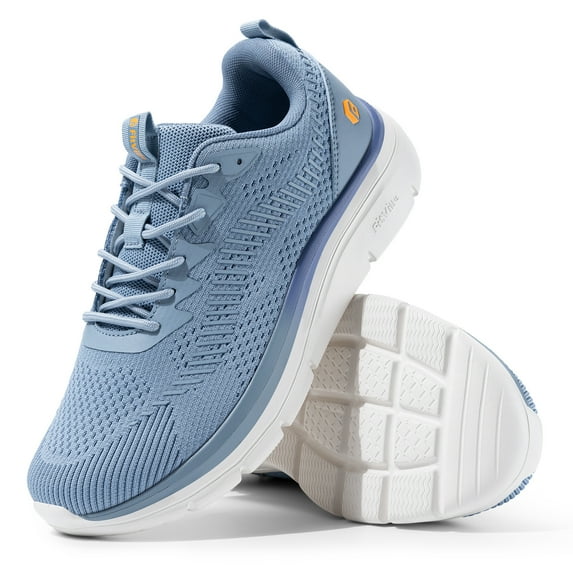 FitVille Wide Mens Walking Shoes with Arch Support Comfort Sneakers for Men