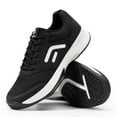 thumbnail image 1 of FitVille Wide Pickleball Shoes for Men Breathable Tennis Shoes Sneakers with Arch Support, Black, 10.5 Wide, 1 of 8